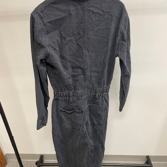 Universal Threads Black Denim Jumpsuit - Picture 2 of 6